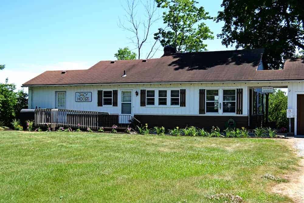 Exterior of the JACY House