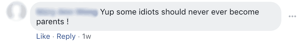 Facebook comment