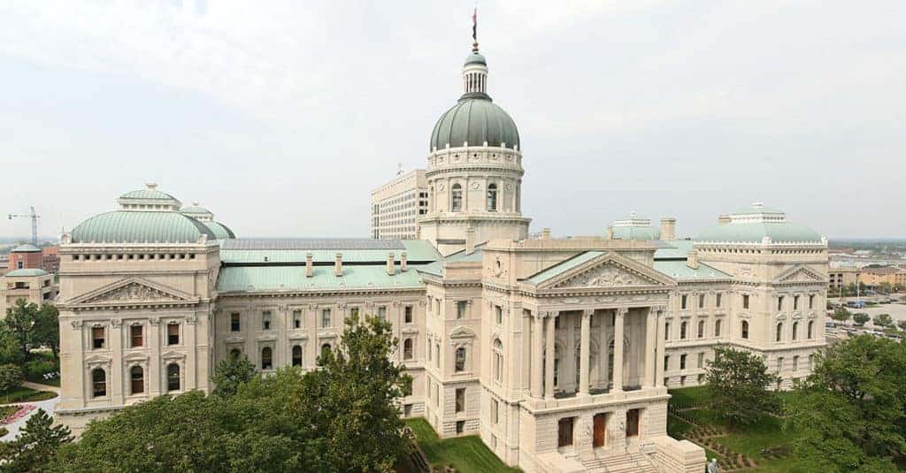 Indiana State Capitol by Massimo Catarinella