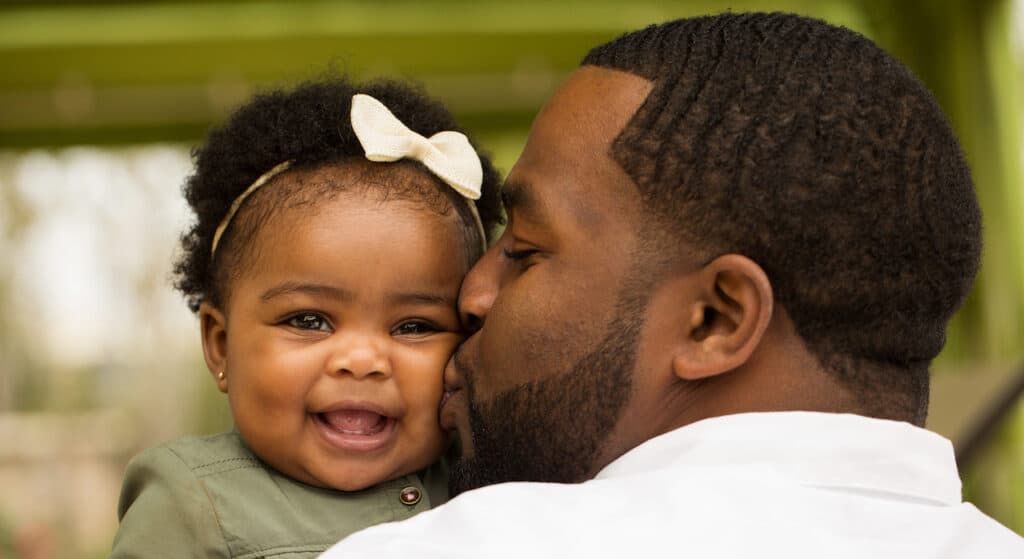 Father and daughter