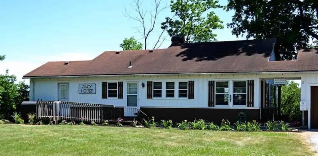 Exterior of the JACY House