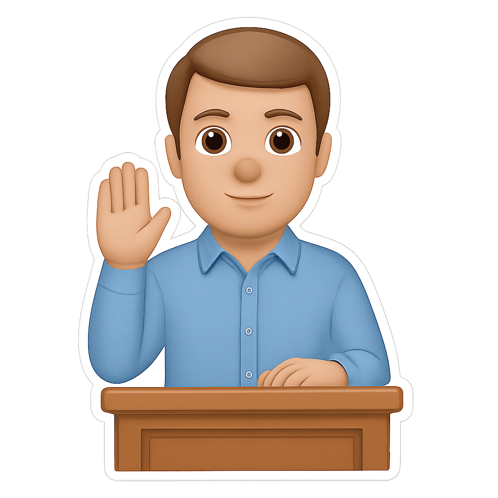 Here are the people you'll see in a courtroom 6