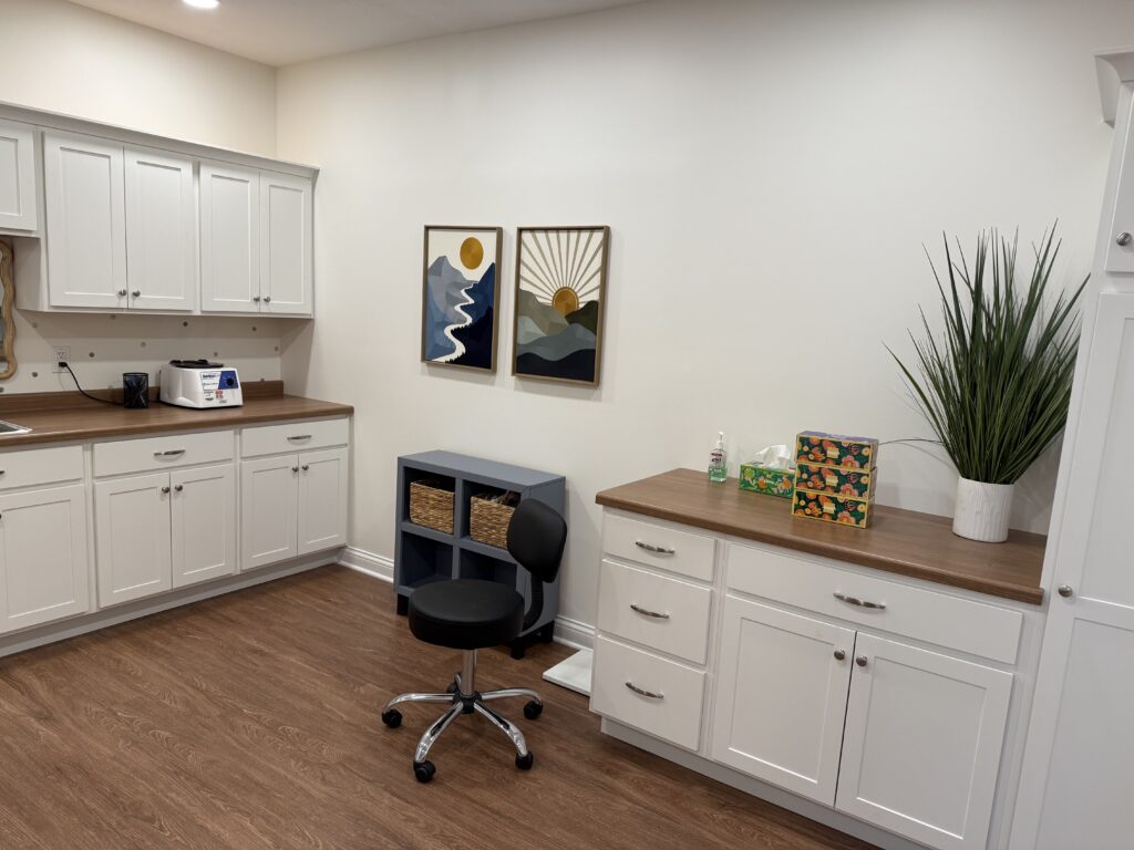 Inside the Medical Suite at Susie’s Place in Bloomington