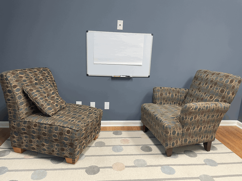 Interview room in Harrison County location